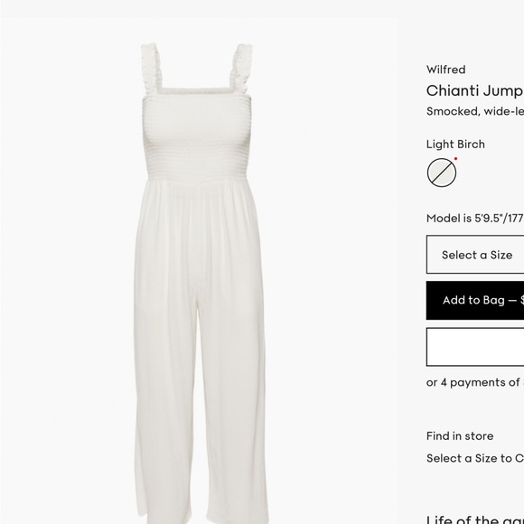 Light blue/grey jumpsuit - Picture 4 of 4